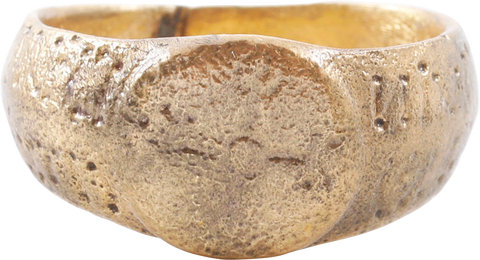 FINE BYZANTINE CHRISTIAN RING C.500-900 AD, SIZE 9 - Fagan Arms