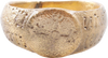 FINE BYZANTINE CHRISTIAN RING C.500-900 AD, SIZE 9 - Fagan Arms