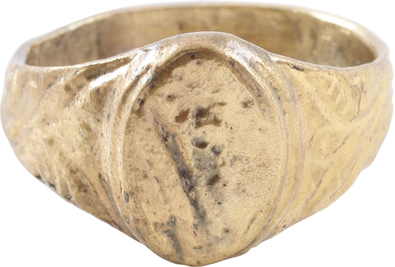 LATE MEDIEVAL WOMAN'S FASHION RING, 15TH-16TH CENTURY AD, SIZE 9 - Fagan Arms