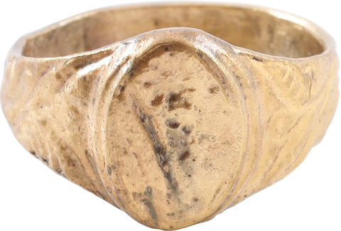 LATE MEDIEVAL WOMAN'S FASHION RING, 15TH-16TH CENTURY AD, SIZE 9 - Fagan Arms