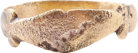 EUROPEAN BETROTHAL RING, C.1600-1700, SIZE 10 - Fagan Arms