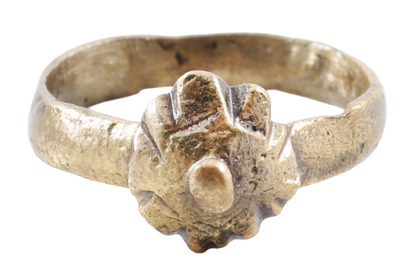 FINE ROMAN PROSTITUTE'S RING, C.100-300 AD, SIZE 4 ½ - Fagan Arms