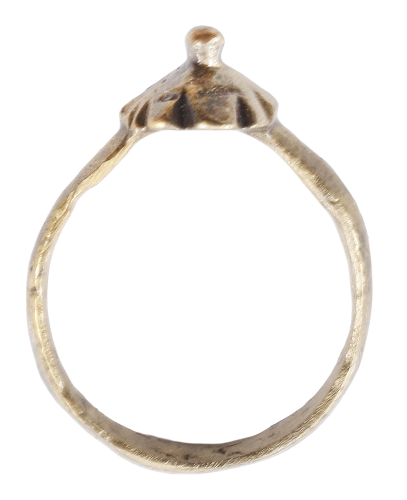 FINE ROMAN PROSTITUTE'S RING, C.100-300 AD, SIZE 4 ½ - Fagan Arms