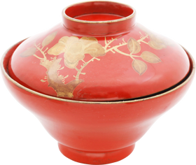 JAPANESE LACQUER BOWL AND COVER 19TH CENTURY - Fagan Arms