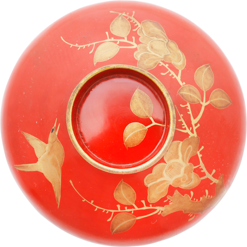 JAPANESE LACQUER BOWL AND COVER 19TH CENTURY - Fagan Arms