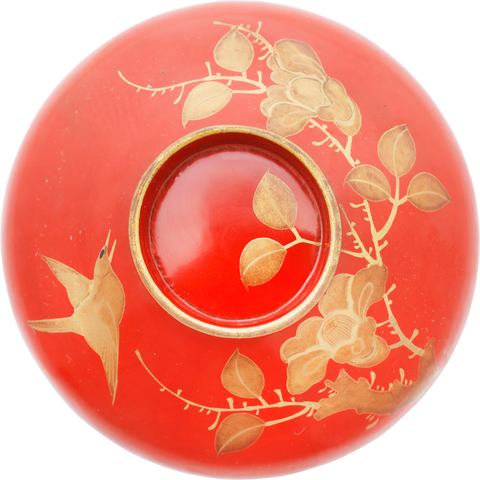 JAPANESE LACQUER BOWL AND COVER 19TH CENTURY - Fagan Arms