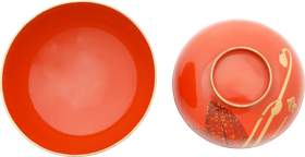 JAPANESE LACQUERED BOWL AND LID OWAN, MEIJI PERIOD - Fagan Arms