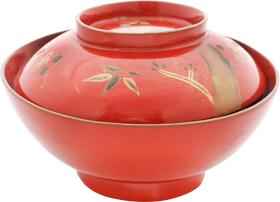 JAPANESE LACQUERED FOOD BOWL MEIJI PERIOD - Fagan Arms