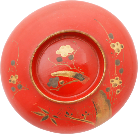 JAPANESE LACQUERED FOOD BOWL MEIJI PERIOD - Fagan Arms