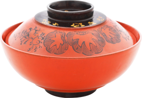 JAPANESE LACQUERED COVERED BOWL MEIJI PERIOD, 1867-1912 - Fagan Arms