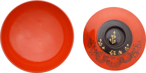 JAPANESE LACQUERED COVERED BOWL MEIJI PERIOD, 1867-1912 - Fagan Arms