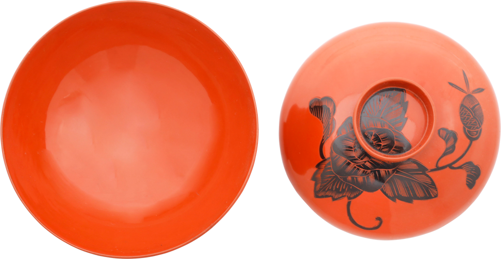 JAPANESE LACQUER BOWL AND COVER MEIJI PERIOD, 1867-1912 - Fagan Arms