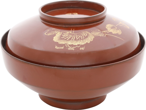 JAPANESE LACQUERED BOWL, OWAN MEIJI PERIOD, 1868-1912 - Fagan Arms