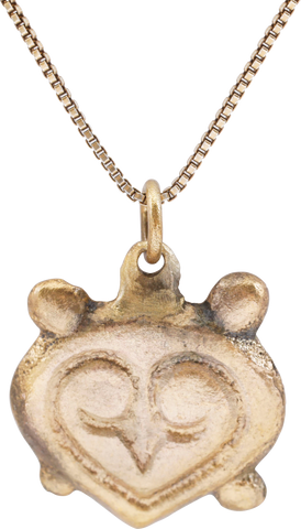 FINE VIKING HEART PENDANT NECKLACE, 11TH CENTURY - Fagan Arms