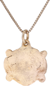 RARE ANCIENT VIKING HEART PENDANT NECKLACE, C.850-1050 AD - Fagan Arms
