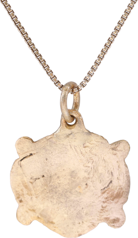 RARE ANCIENT VIKING HEART PENDANT NECKLACE, C.850-1050 AD - Fagan Arms