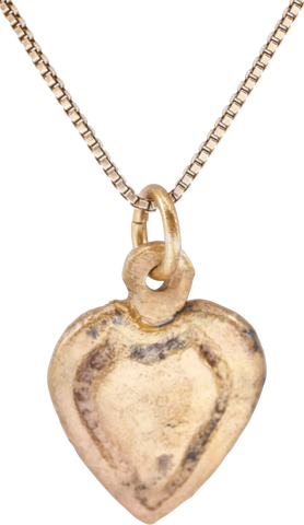 ANCIENT VIKING HEART PENDANT NECKLACE, 866-1067 AD - Fagan Arms