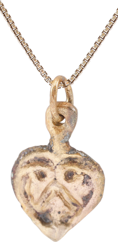 VIKING HEART PENDANT NECKLACE, C.950-1050 AD - Fagan Arms