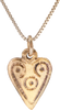 ANCIENT VIKING HEART PENDANT NECKLACE, 866-1067 AD - Fagan Arms