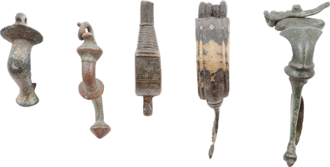 ANCIENT BRONZE FIBULA GRECO-ROMAN TO BYZANTINE - Fagan Arms