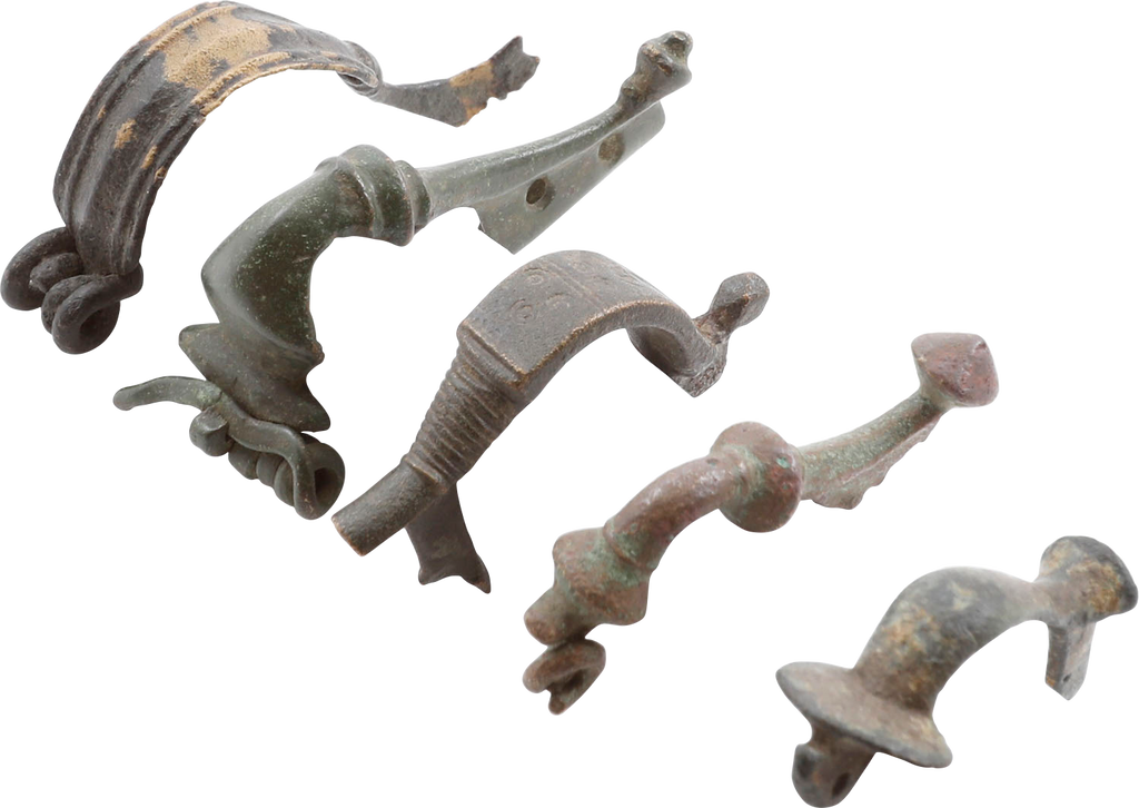 ANCIENT BRONZE FIBULA GRECO-ROMAN TO BYZANTINE - Fagan Arms