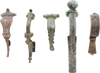 ANCIENT BRONZE FIBULA GRECO-ROMAN TO BYZANTINE 100BC-600AD - Fagan Arms