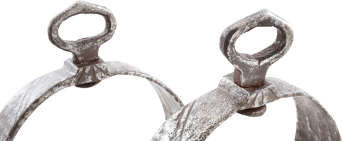 PAIR OF GERMAN “MAXIMILION” STIRRUPS C.1510-30 - Fagan Arms