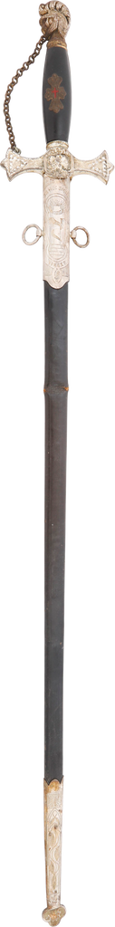 EARLY KNIGHTS TEMPLAR SWORD LATE 19TH CENTURY - Fagan Arms