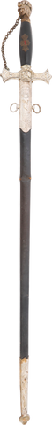 EARLY KNIGHTS TEMPLAR SWORD LATE 19TH CENTURY - Fagan Arms