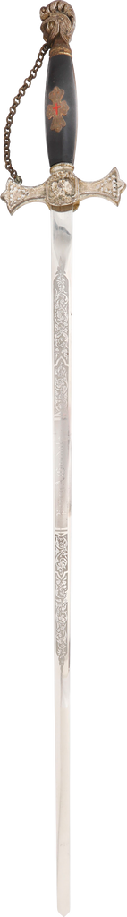 EARLY KNIGHTS TEMPLAR SWORD LATE 19TH CENTURY - Fagan Arms