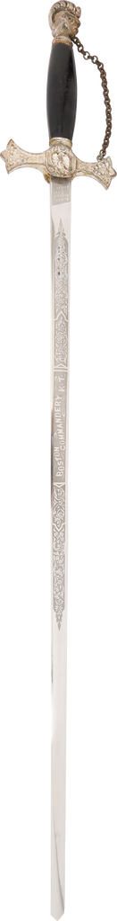 EARLY KNIGHTS TEMPLAR SWORD LATE 19TH CENTURY - Fagan Arms