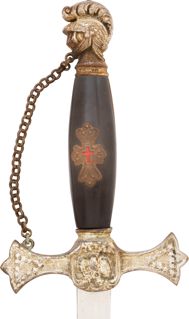 EARLY KNIGHTS TEMPLAR SWORD LATE 19TH CENTURY - Fagan Arms