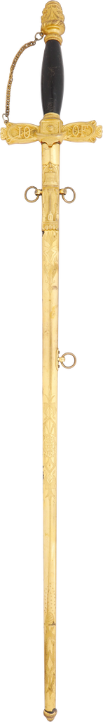 FINE AMERICAN SECRET SOCIETY SWORD C.1880 - Fagan Arms