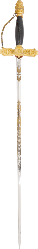 FINE AMERICAN SECRET SOCIETY SWORD C.1880 - Fagan Arms