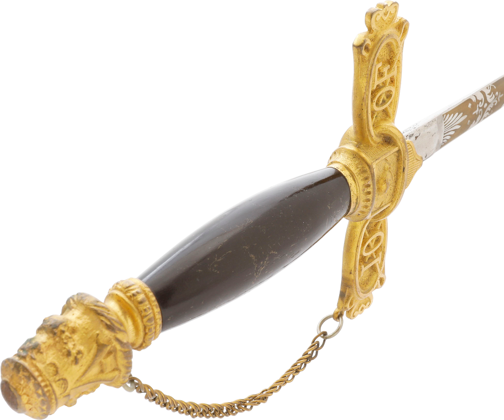 FINE AMERICAN SECRET SOCIETY SWORD C.1880 - Fagan Arms