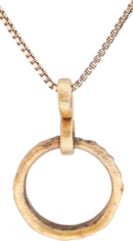 VIKING BEARD RING NECKLACE, 9TH-11TH CENTURY - Fagan Arms