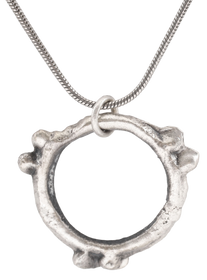 CELTIC PROSPERITY RING NECKLACE, C.300-100 BC - Fagan Arms