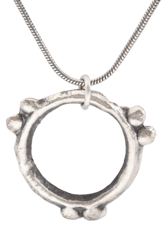 CELTIC PROSPERITY RING NECKLACE, C.300-100 BC - Fagan Arms