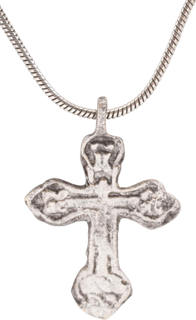 EUROPEAN SILVERED CROSS C.1700-1800 AD - Fagan Arms