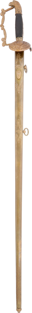 US 1821 PATTERN EAGLE HEAD ARTILLERY SWORD - Fagan Arms
