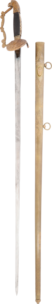 US 1821 PATTERN EAGLE HEAD ARTILLERY SWORD - Fagan Arms