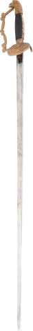 US 1821 PATTERN EAGLE HEAD ARTILLERY SWORD - Fagan Arms