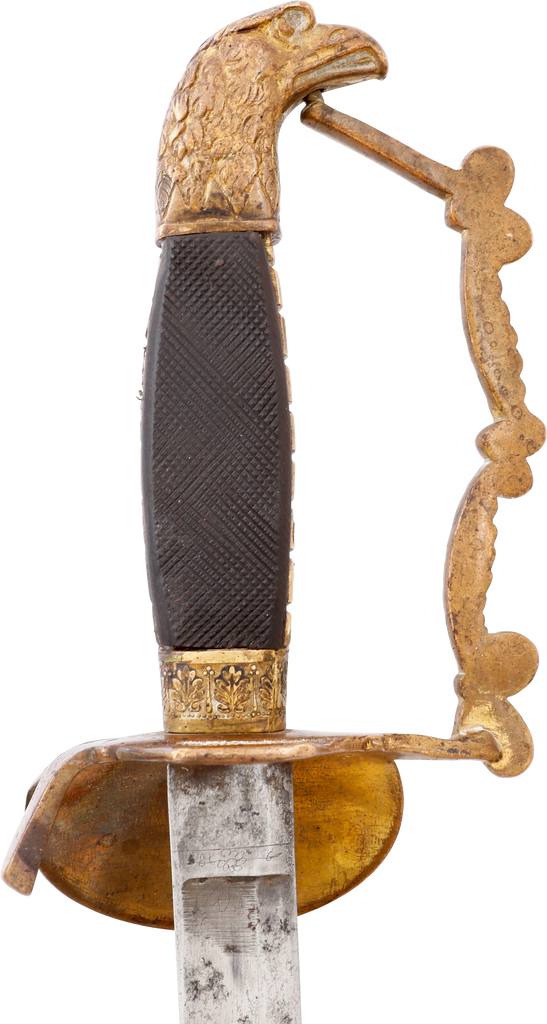 US 1821 PATTERN EAGLE HEAD ARTILLERY SWORD - Fagan Arms