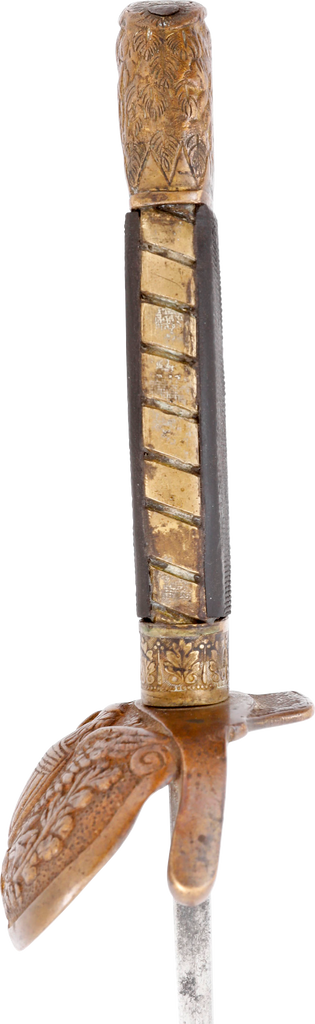US 1821 PATTERN EAGLE HEAD ARTILLERY SWORD - Fagan Arms