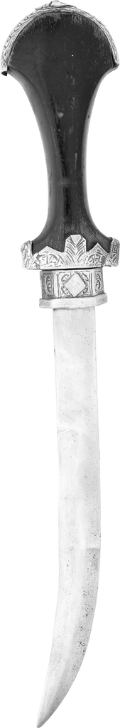 FINE SILVER MOUNTED MOROCCAN JAMBIYA SECOND HALF OF THE 19TH CENTURY - Fagan Arms