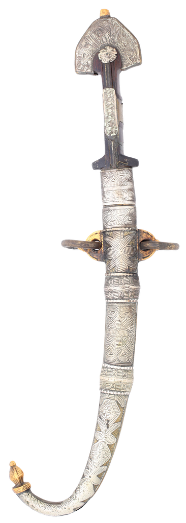 ELEGANT EARLY MORROCCAN JAMBIYA - Fagan Arms
