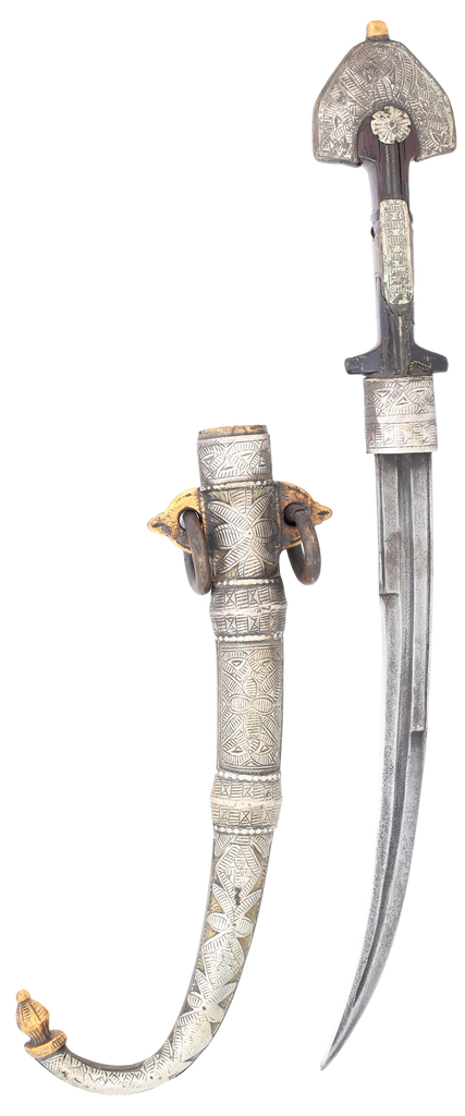 ELEGANT EARLY MORROCCAN JAMBIYA - Fagan Arms