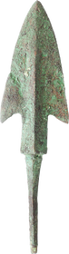 EUROPEAN BRONZE ARROWHEAD, LATE BRONZE AGE, C.1200-800 BC - Fagan Arms
