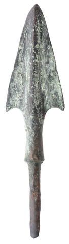 FINE EUROPEAN BRONZE AGE ARROWHEAD C.1200-700 BC - Fagan Arms
