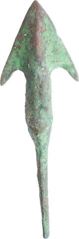 EUROPEAN BRONZE ARROWHEAD, LATE BRONZE AGE, C.1200-800 BC - Fagan Arms